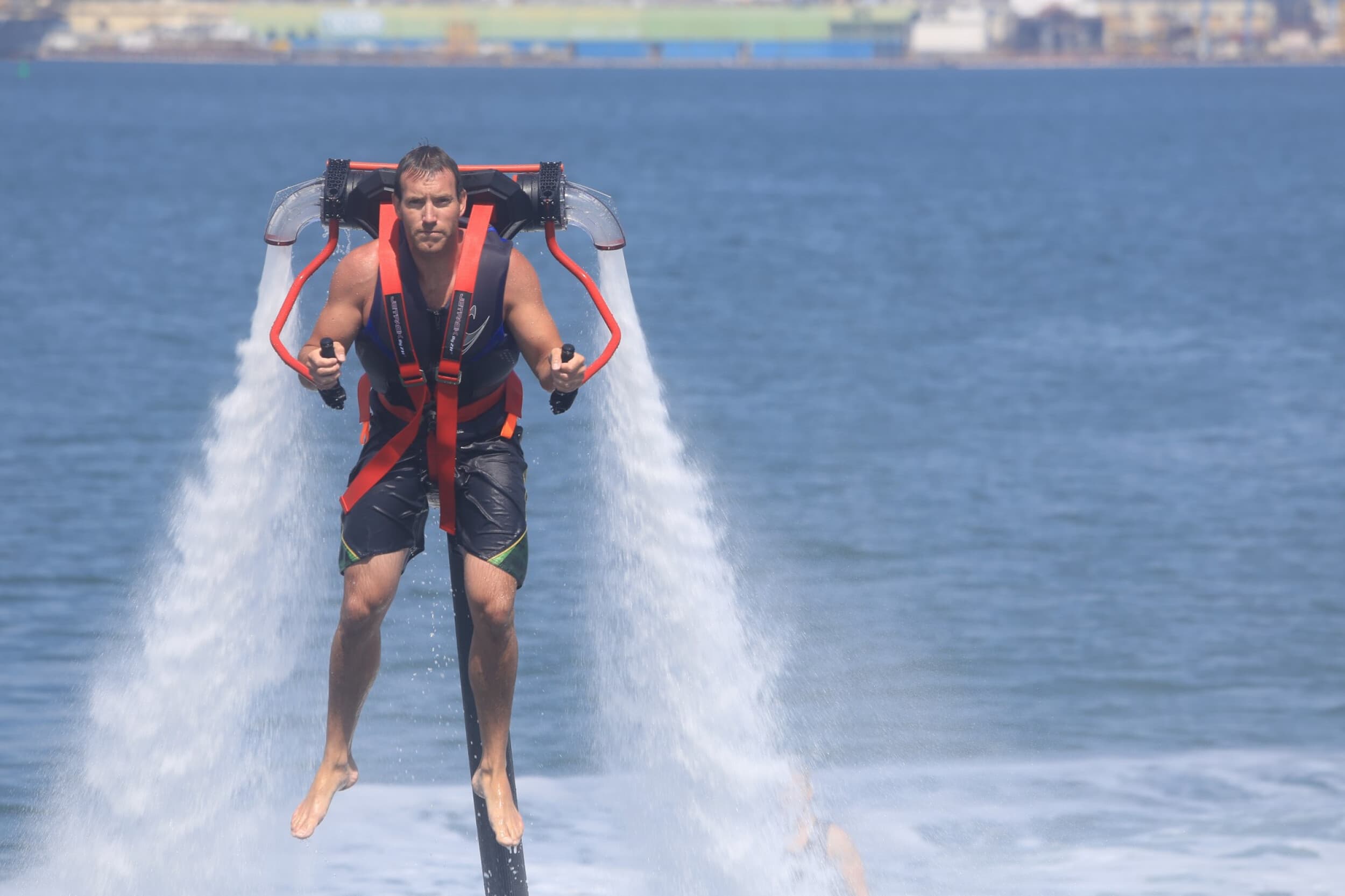 Jetpack полет на реактивном ранце (10 мин)