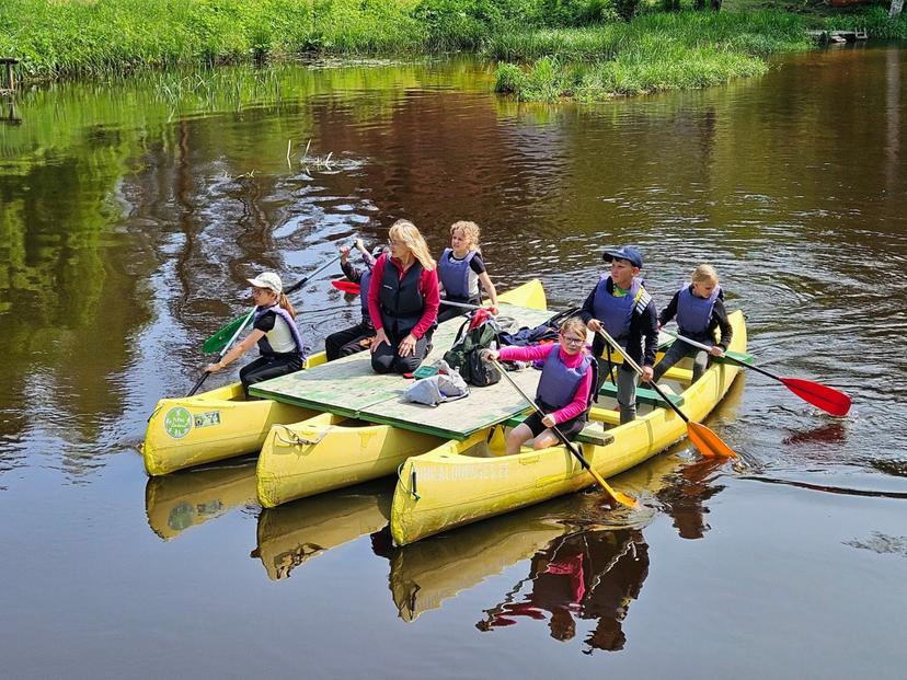Parvematk Taevaskoja paisjärvel