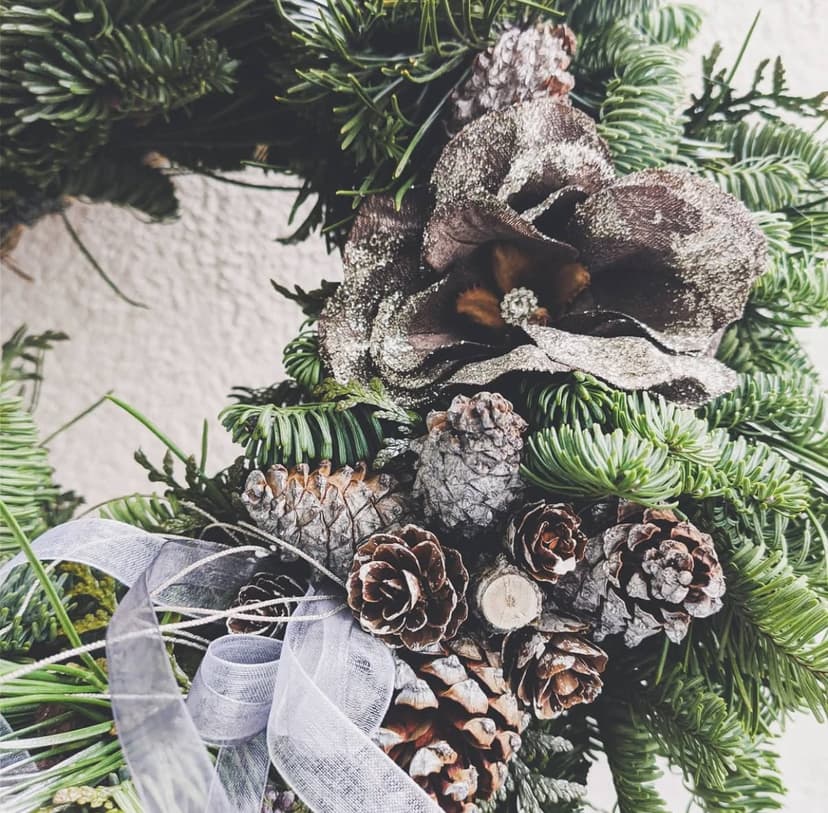 Jõulupärja ja kuivlilledest seade meisterdamise töötuba