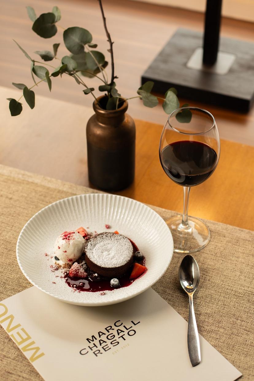 3-käiguline õhtusöök restoranis Marc Chagall