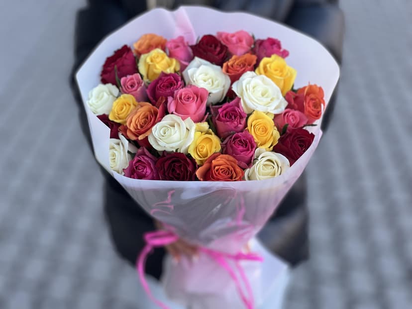 Värvide keeles räägitud tunded – 31 mix roosi