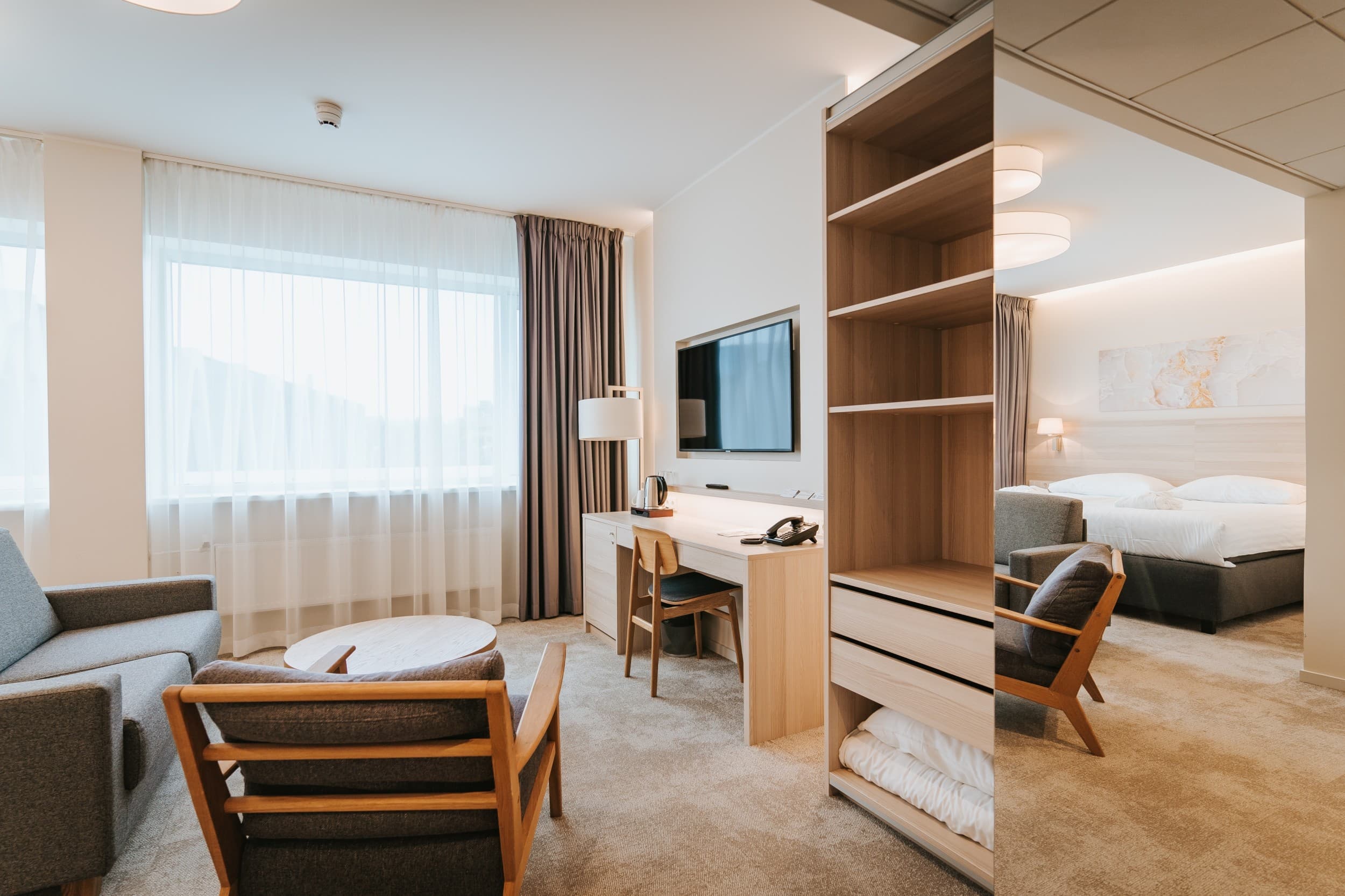 Романтический пакет в отеле Tallink Spa & Conference в номере Deluxe