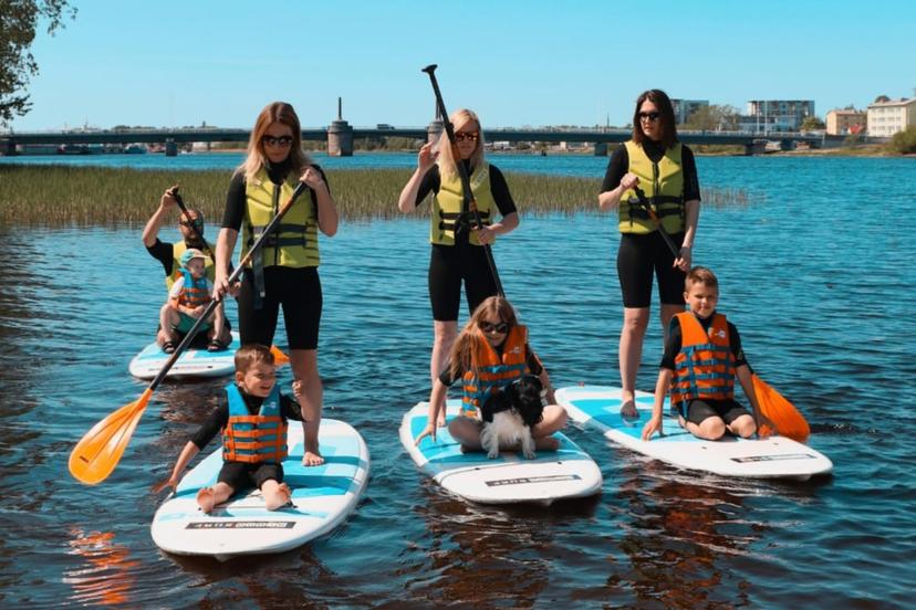 Unistuste surfipäev koos eksperdiga tervele grupile