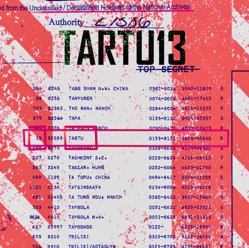 Tartu13: _viie punkri retk